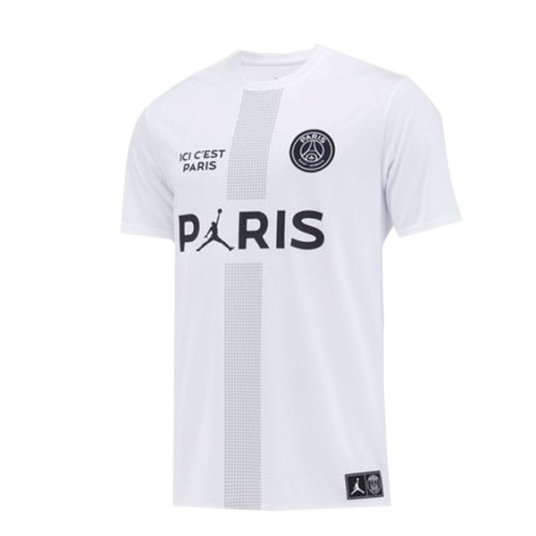 Camiseta Entrenamiento Paris Saint Germain JORDAN 2018-19 Blanco